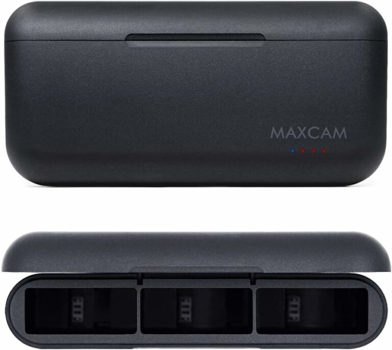 The MaxCam Power Triple Battery Charger